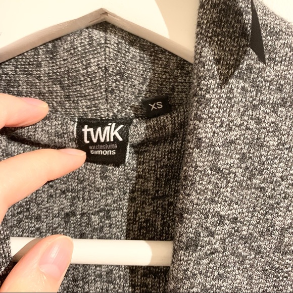 TWIK by Simons Open Cardigan Jersey Blazer - Picture 8 of 12